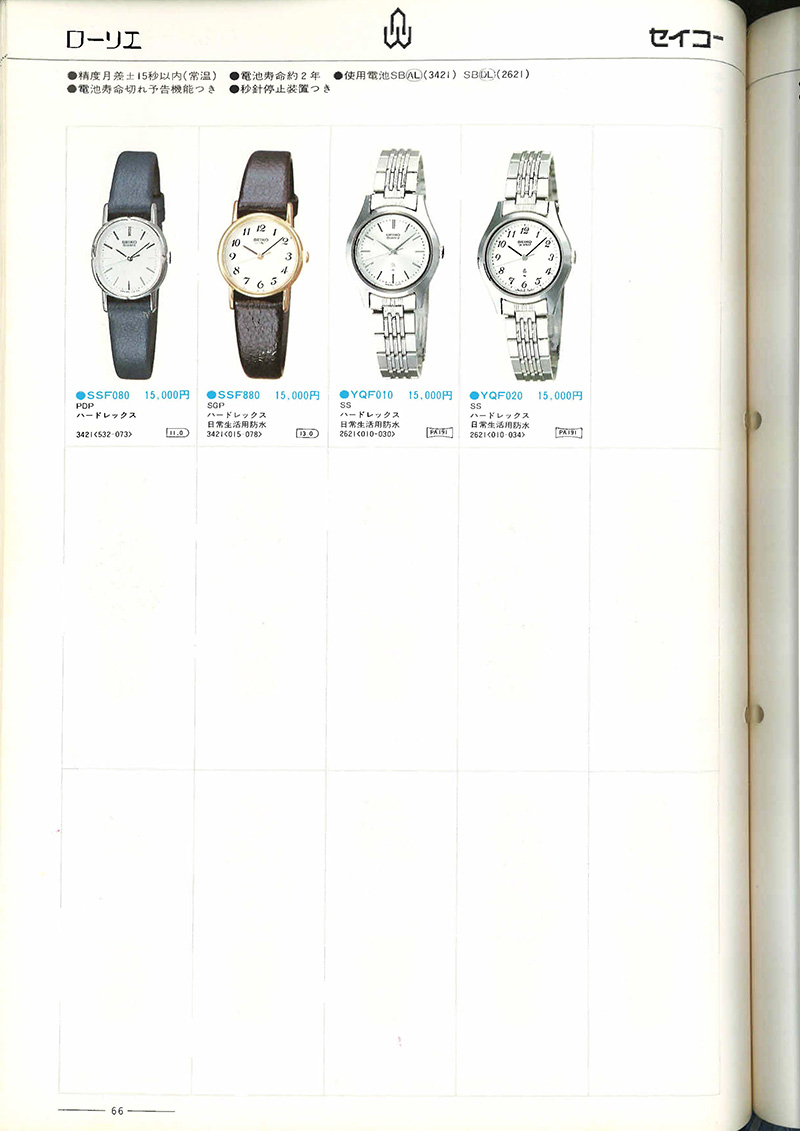 Seiko Catalog