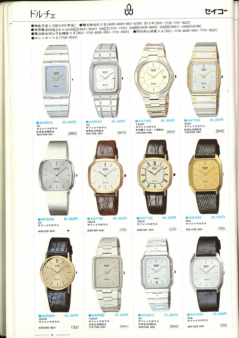 Seiko Catalog