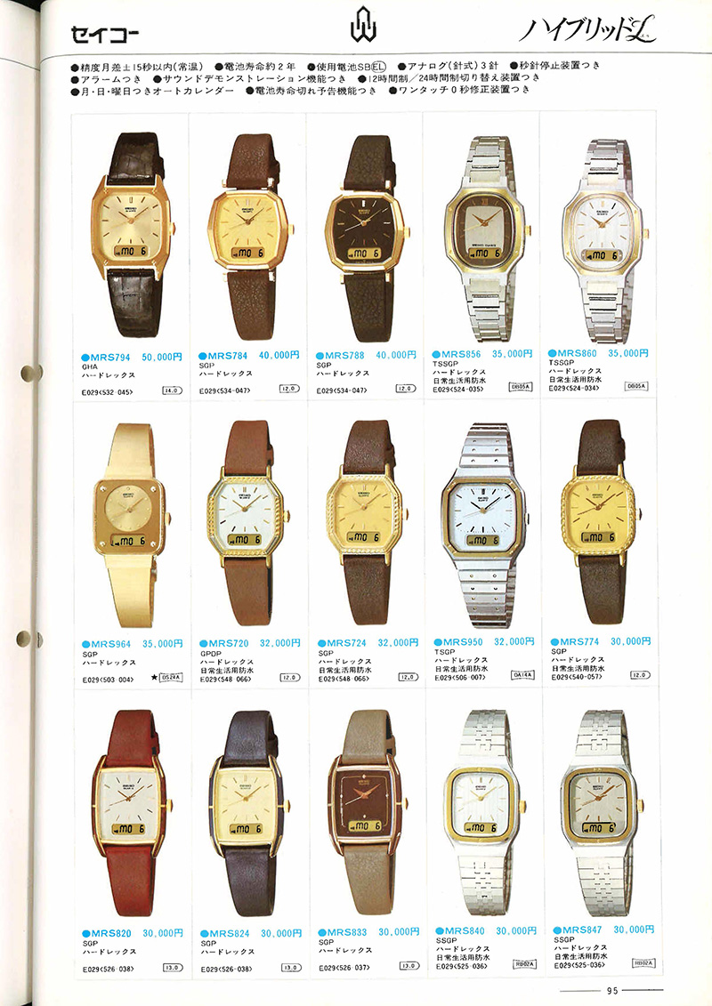 Seiko Catalog