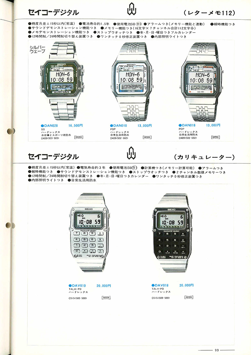 Seiko Catalog