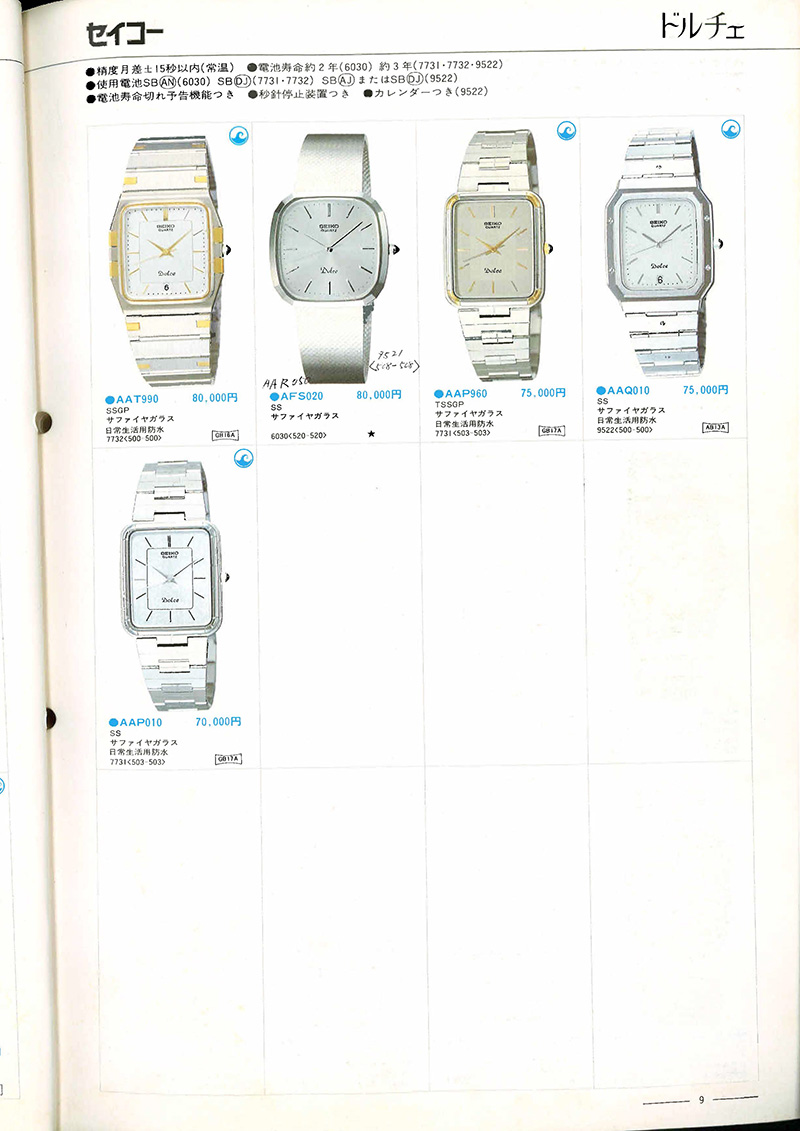 Seiko Catalog