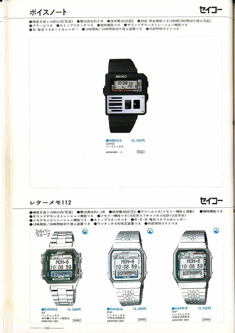 Seiko Catalog