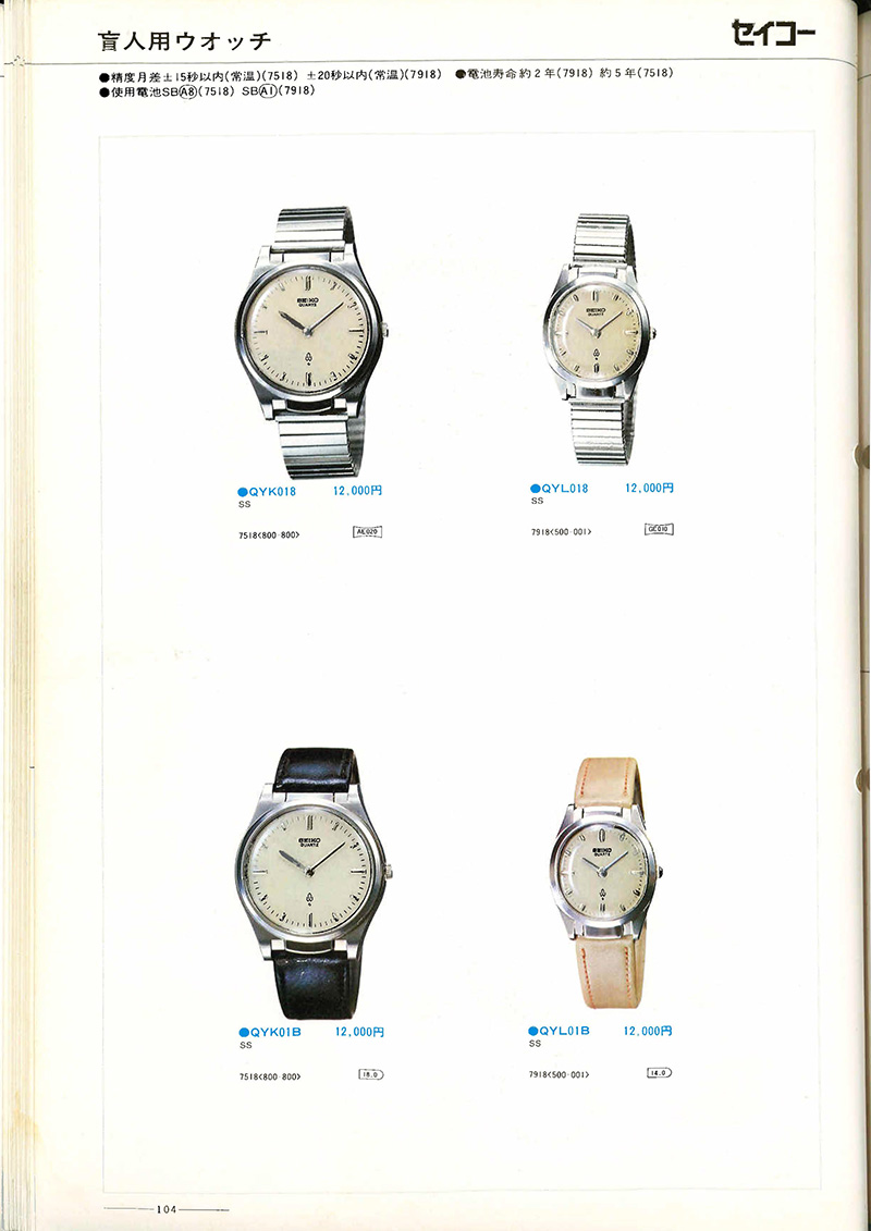 Seiko Catalog