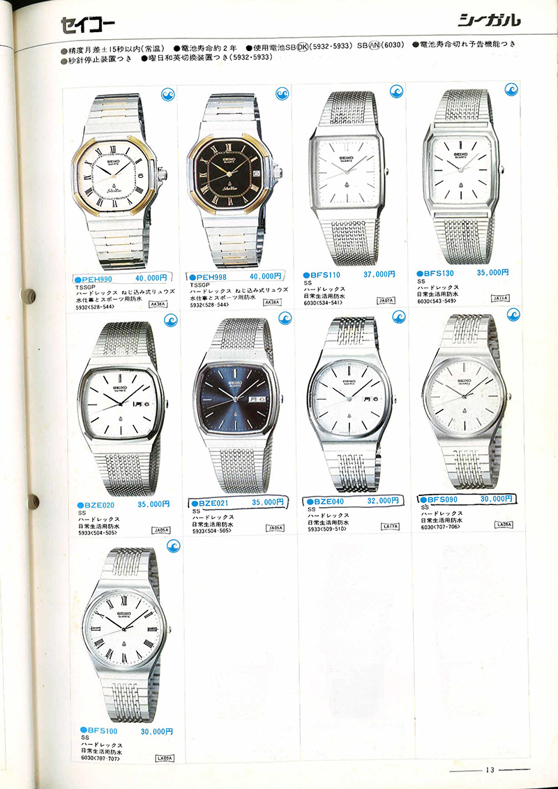 Seiko Catalog