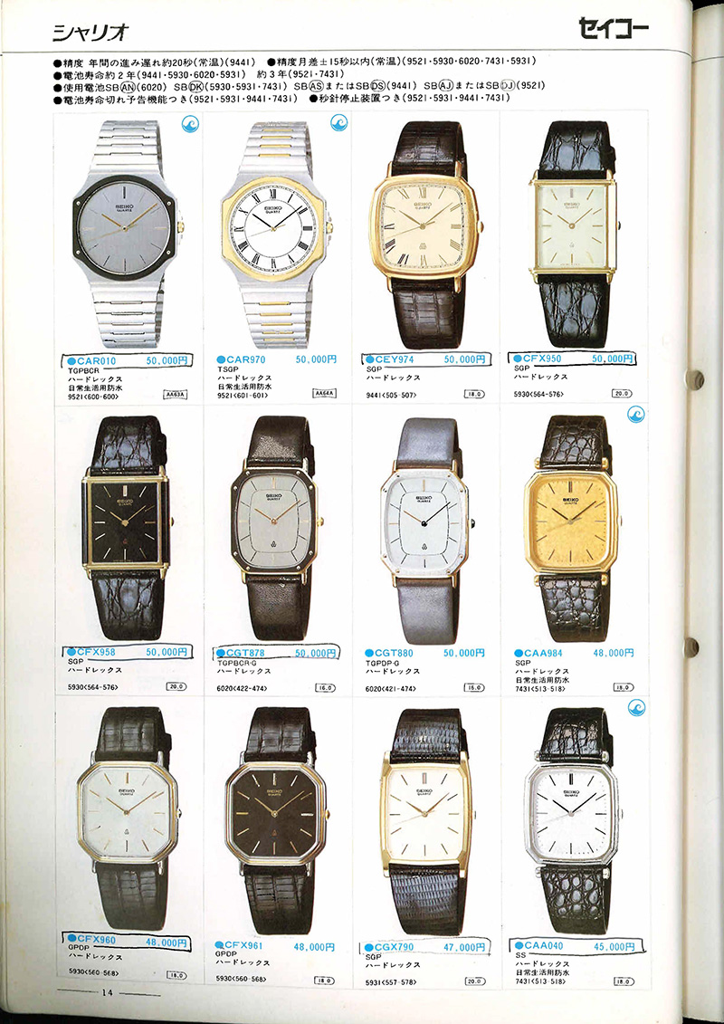 Seiko Catalog