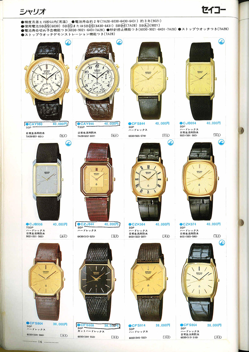 Seiko Catalog