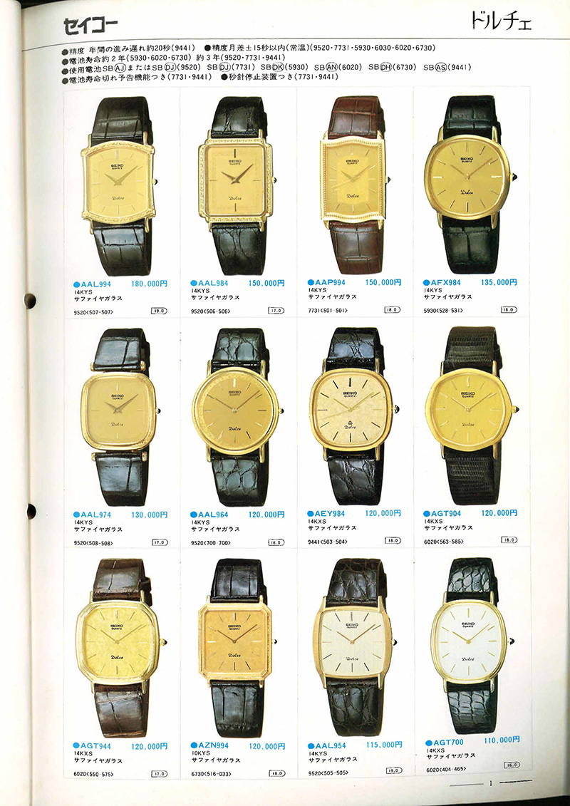 Seiko Catalog