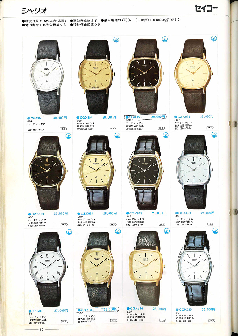 Seiko Catalog