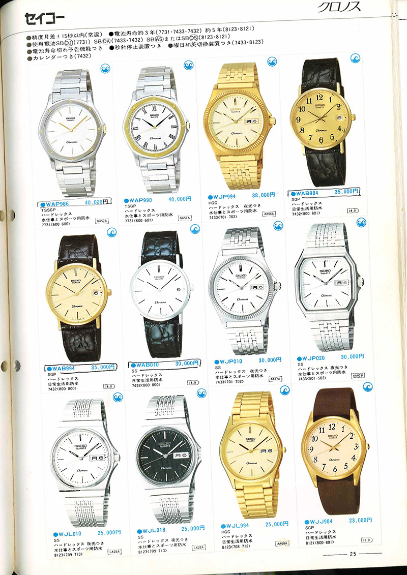 Seiko Catalog