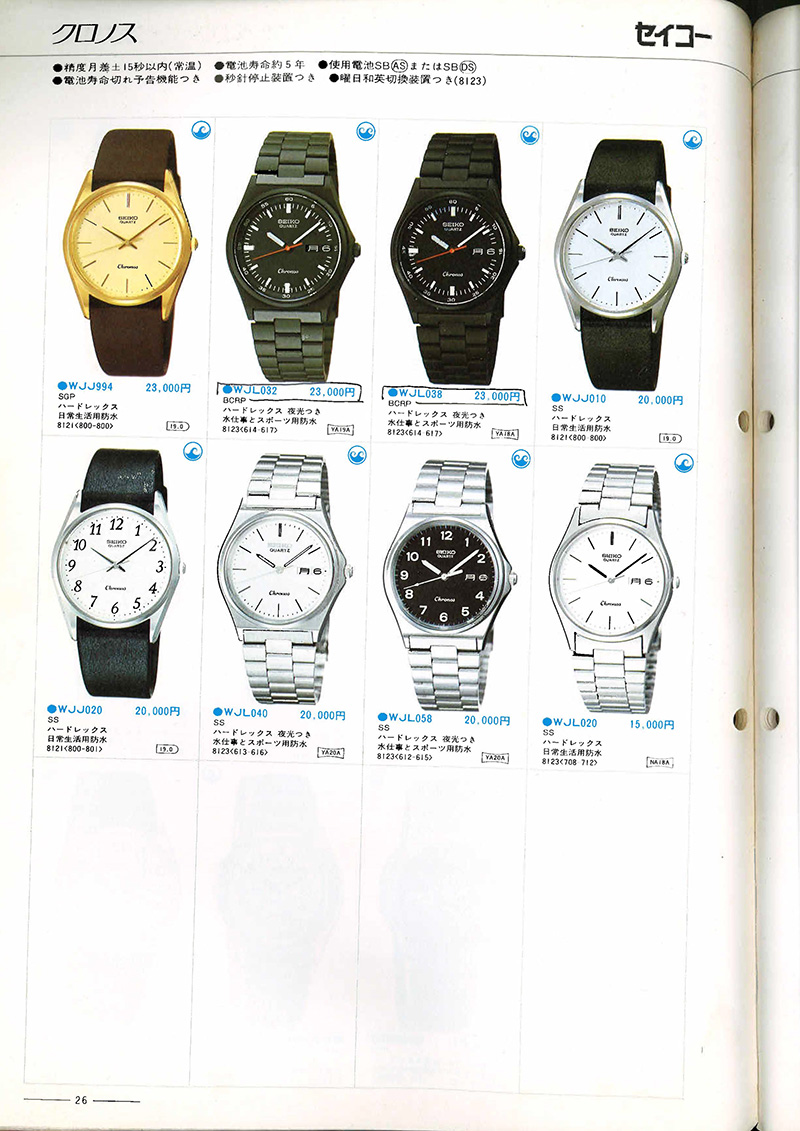 Seiko Catalog
