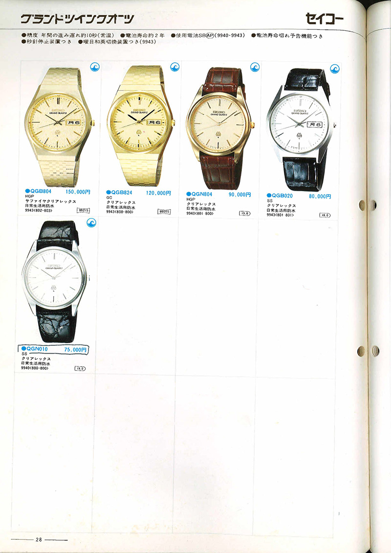 Seiko Catalog