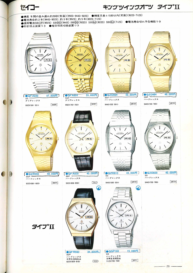 Seiko Catalog