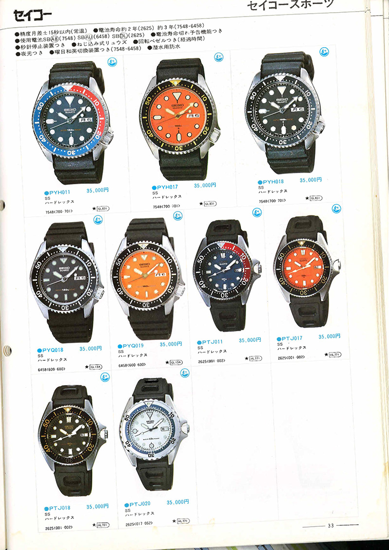 Seiko Catalog