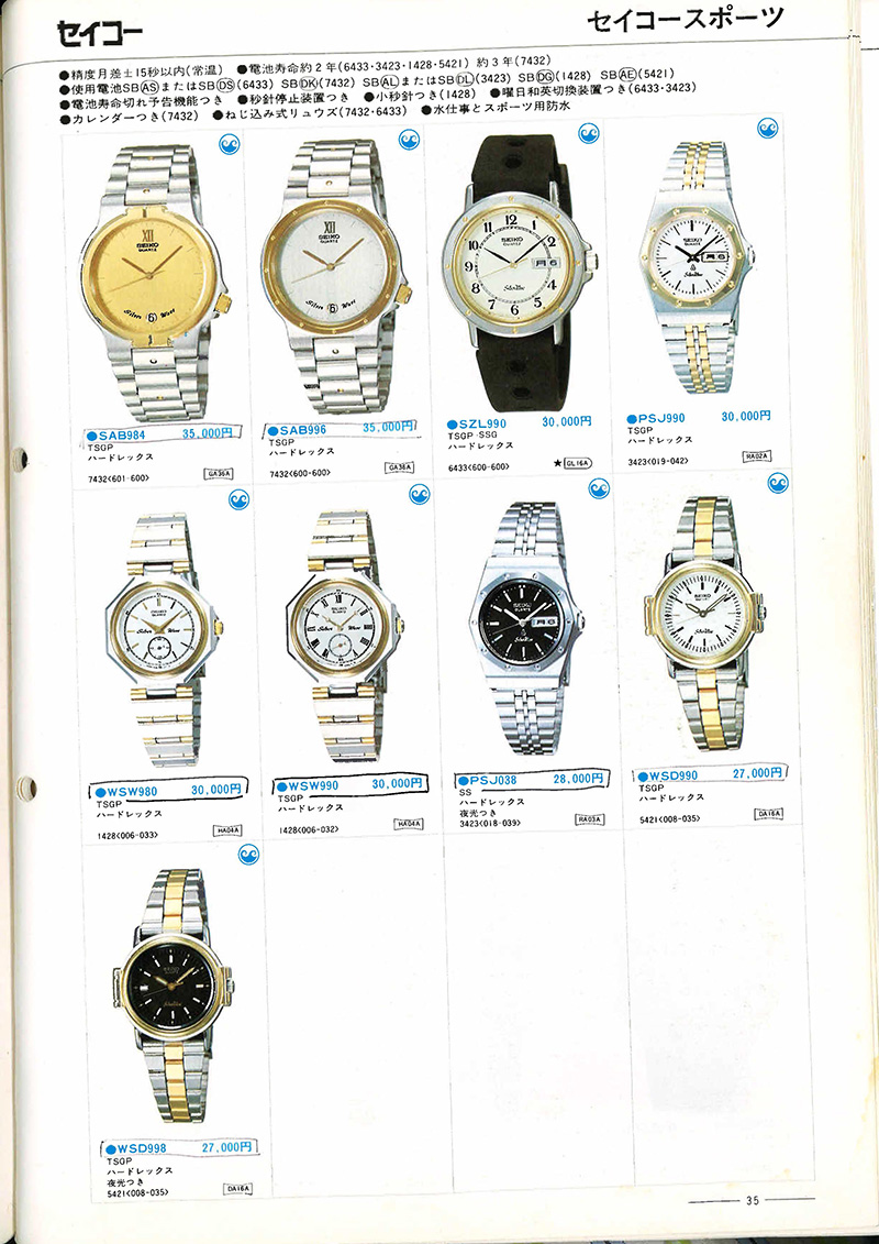 Seiko Catalog