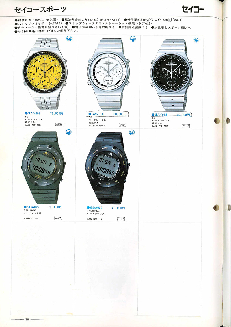 Seiko Catalog