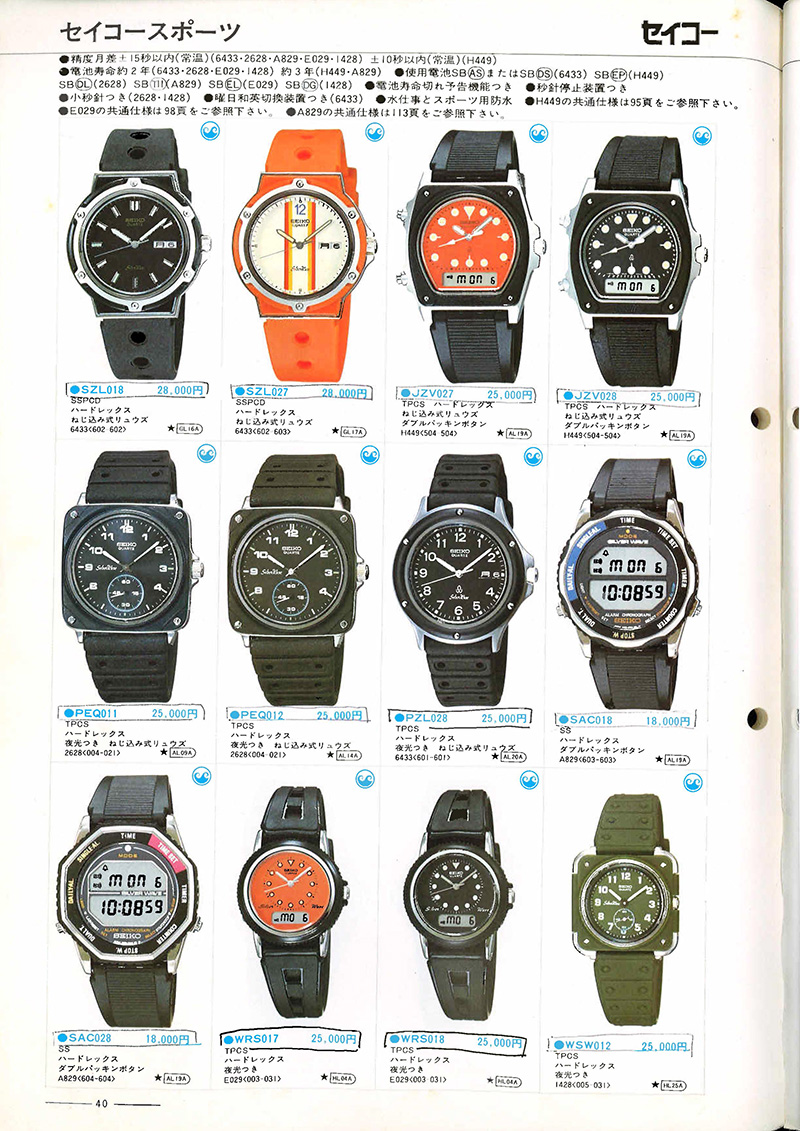 Seiko Catalog