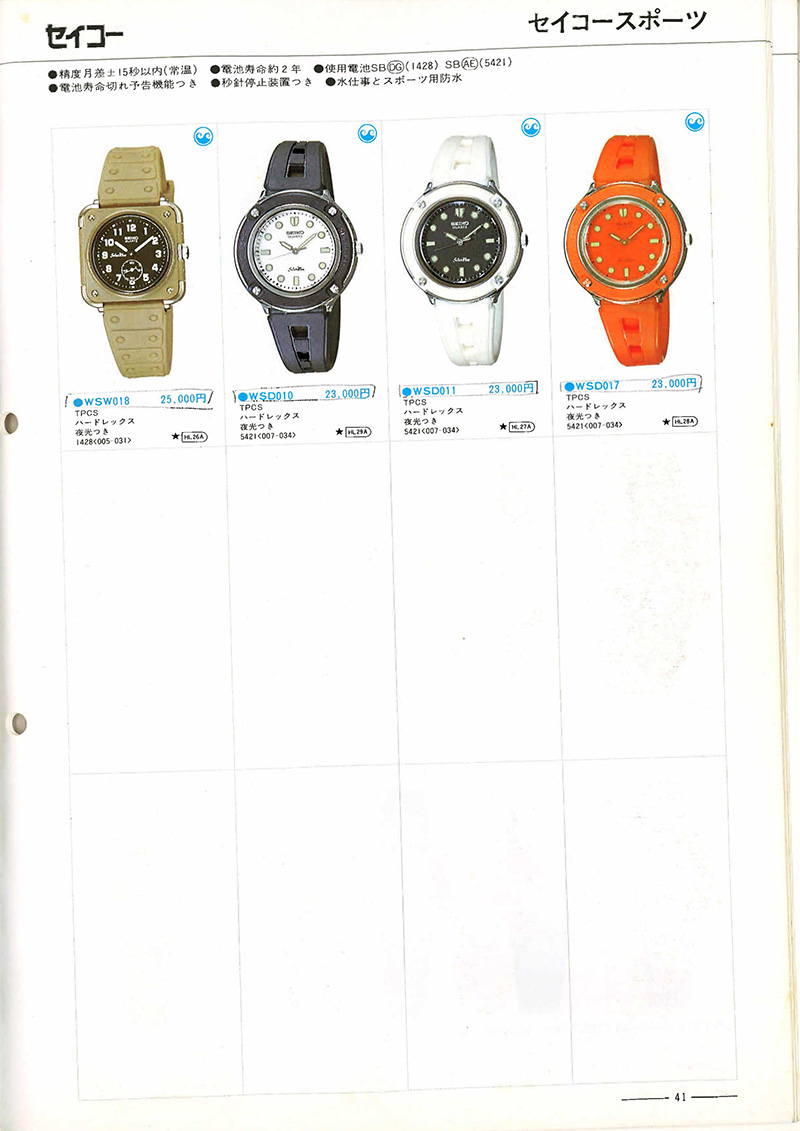 Seiko Catalog