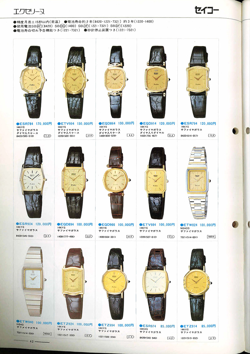 Seiko Catalog