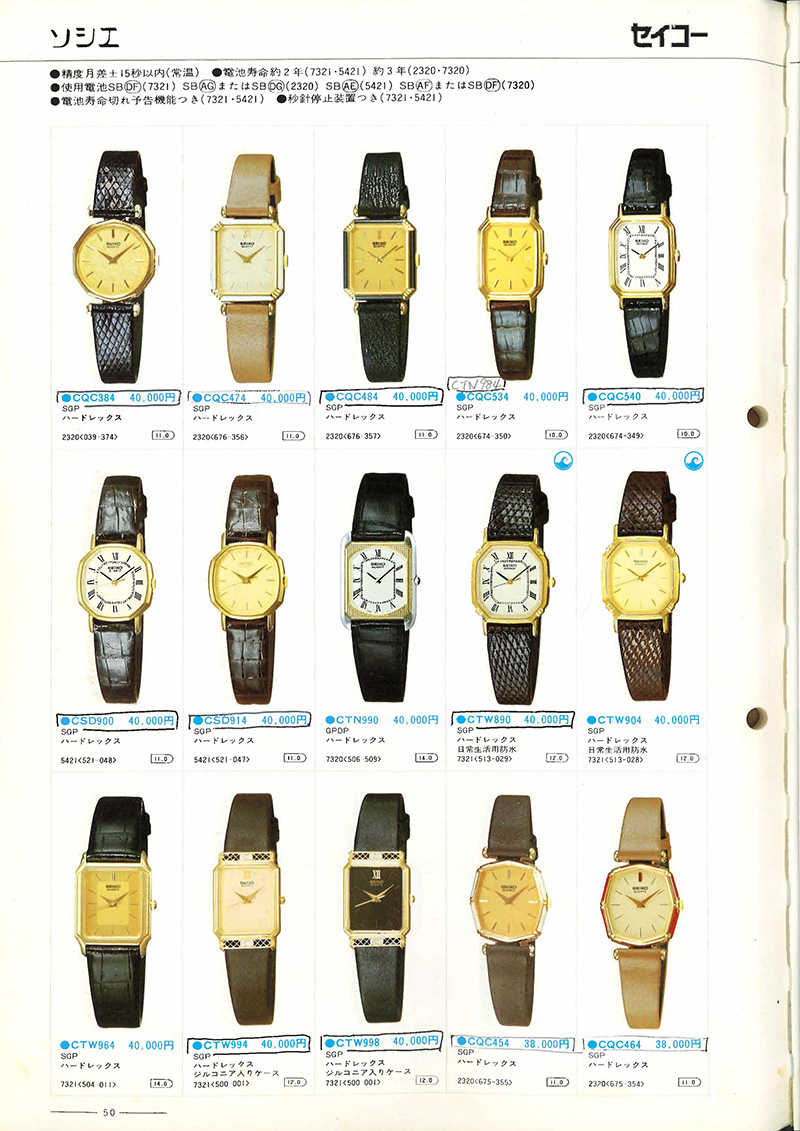 Seiko Catalog