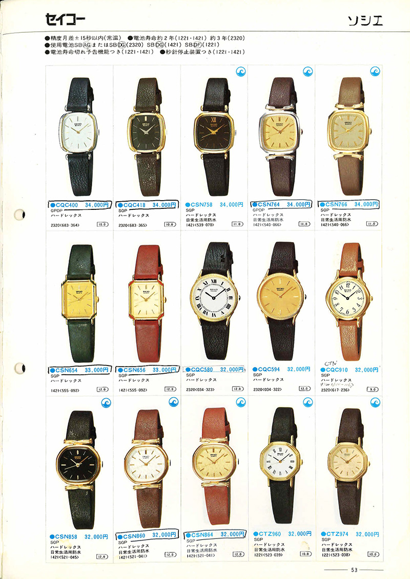 Seiko Catalog