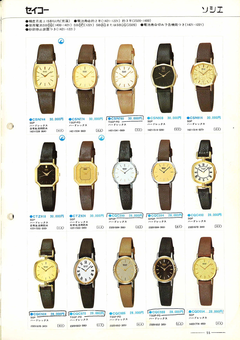 Seiko Catalog