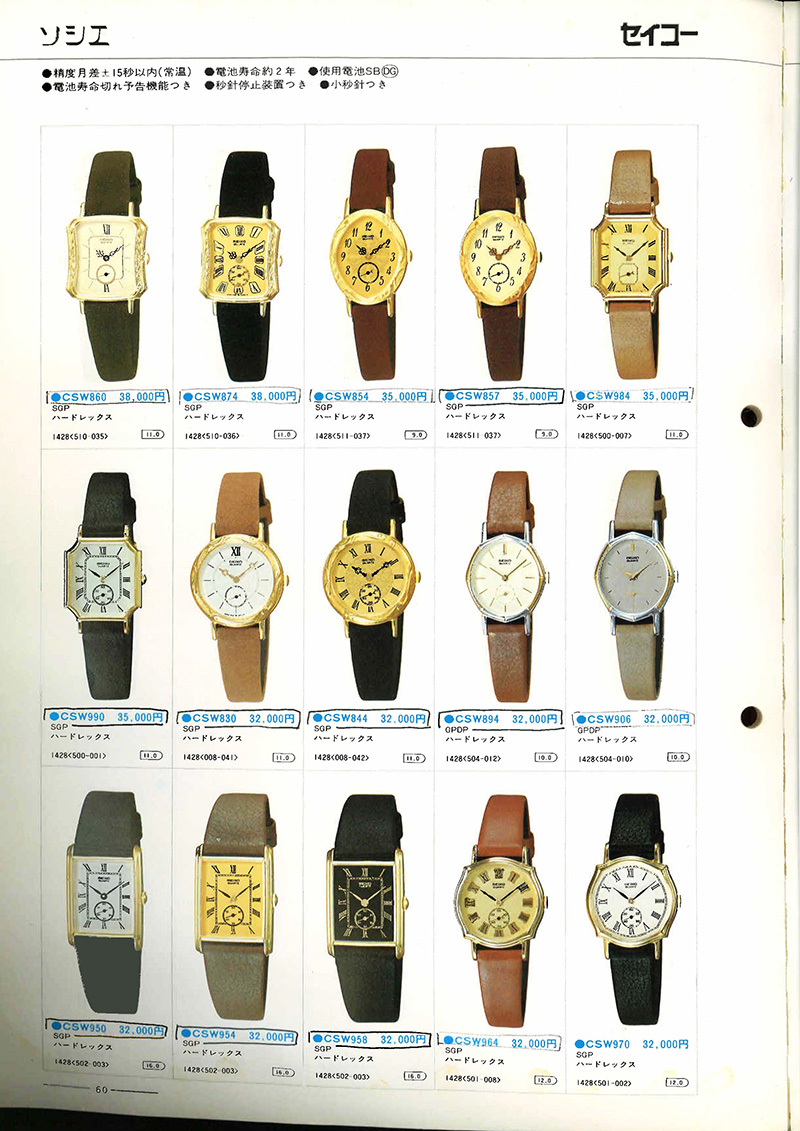 Seiko Catalog