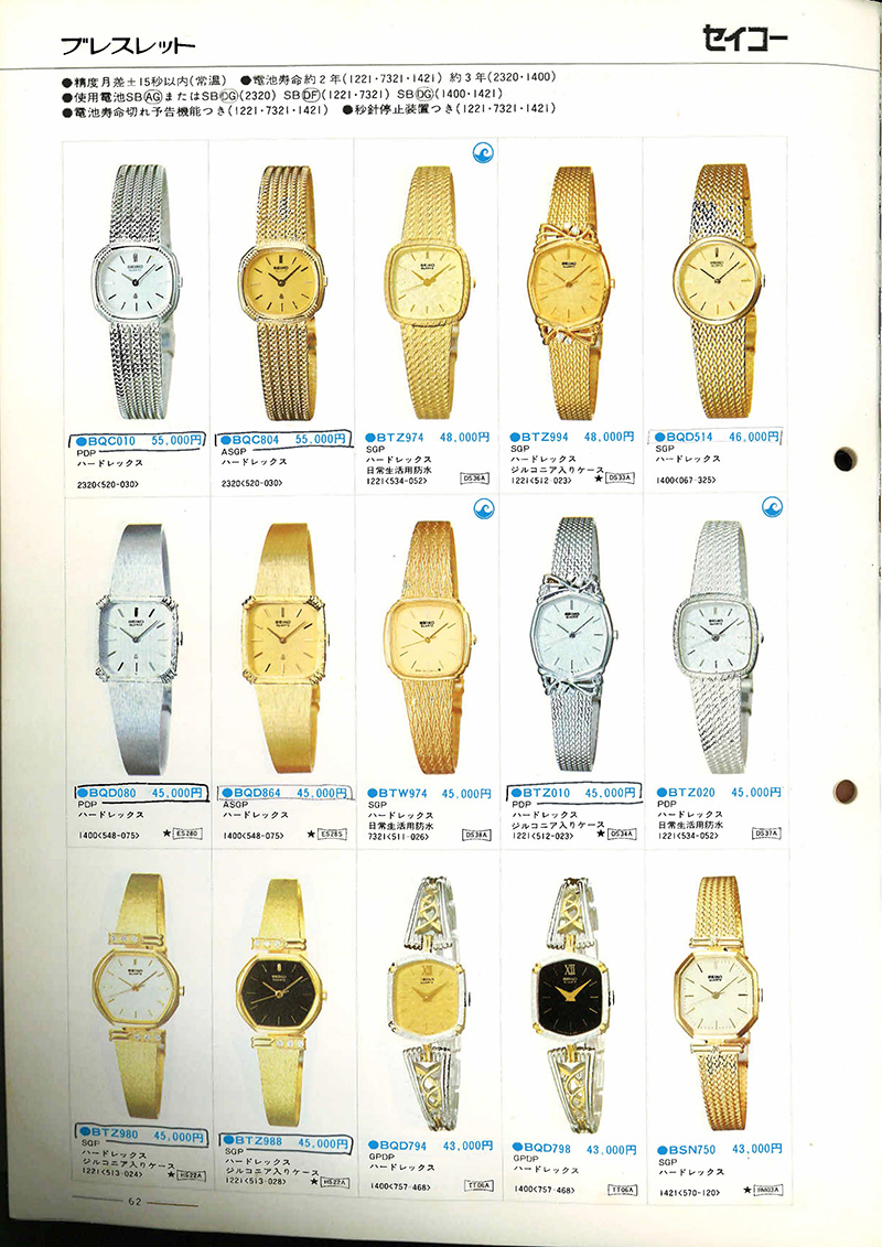 Seiko Catalog