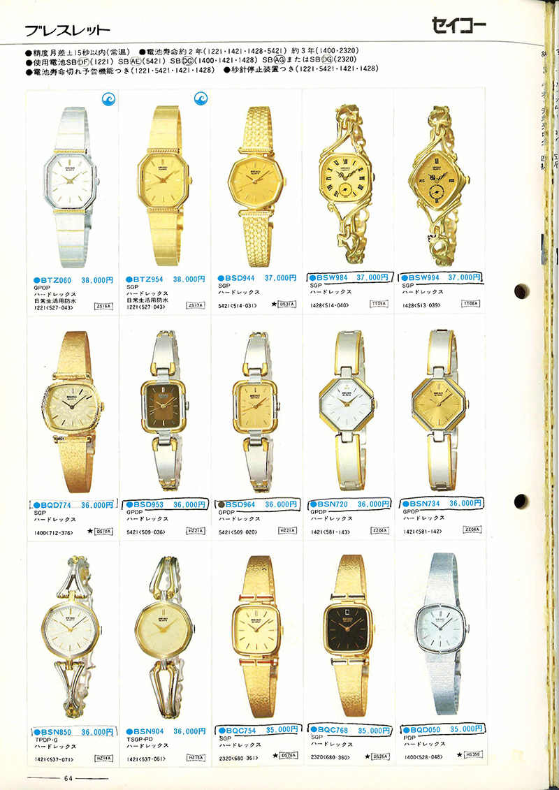 Seiko Catalog