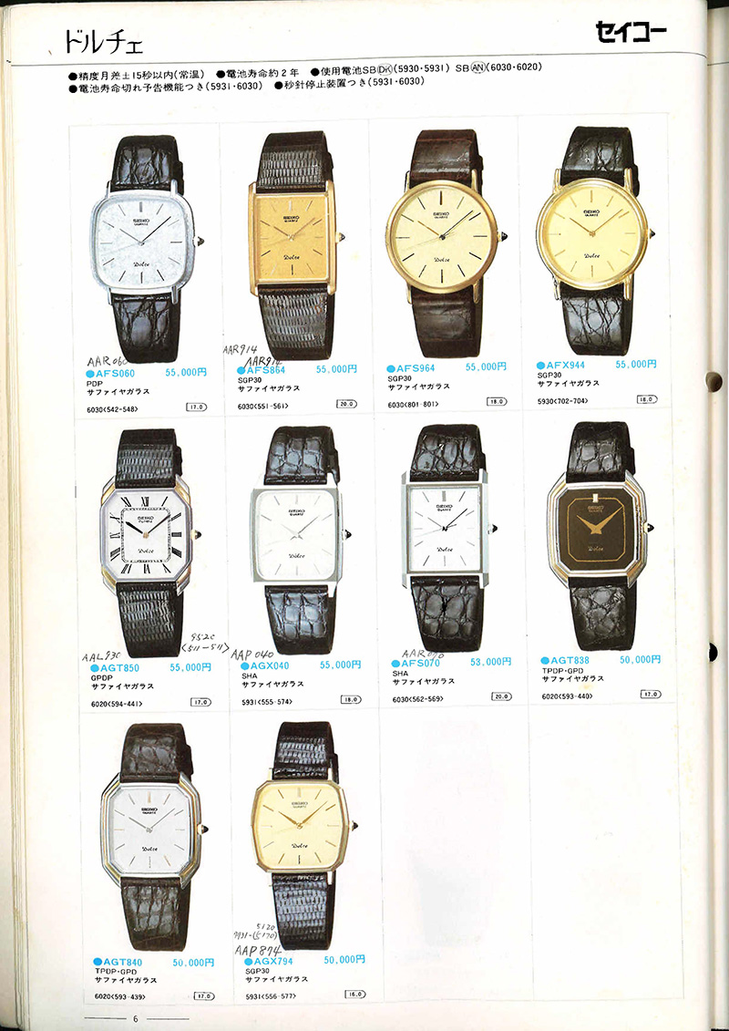 Seiko Catalog