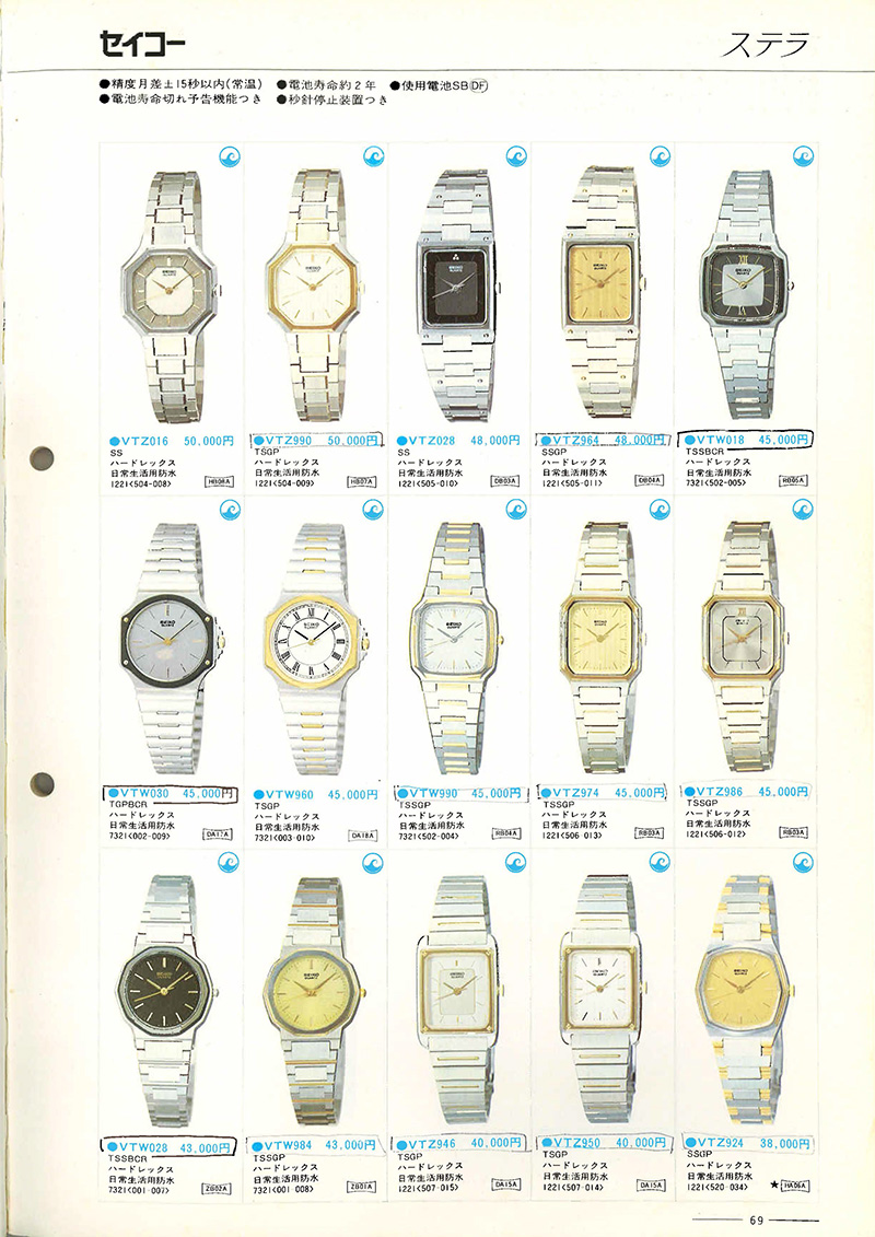 Seiko Catalog
