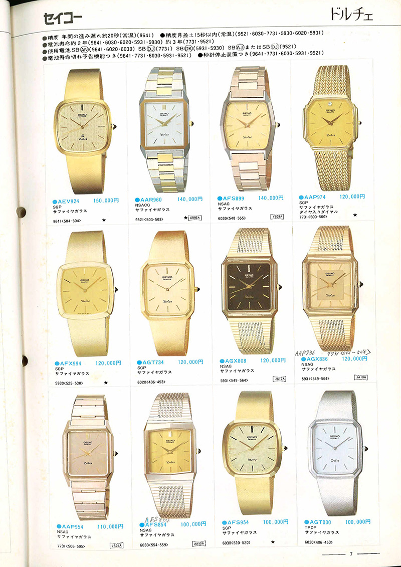 Seiko Catalog