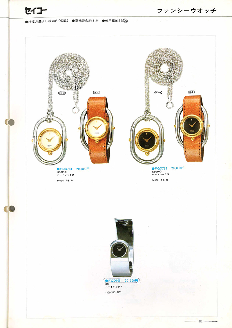 Seiko Catalog