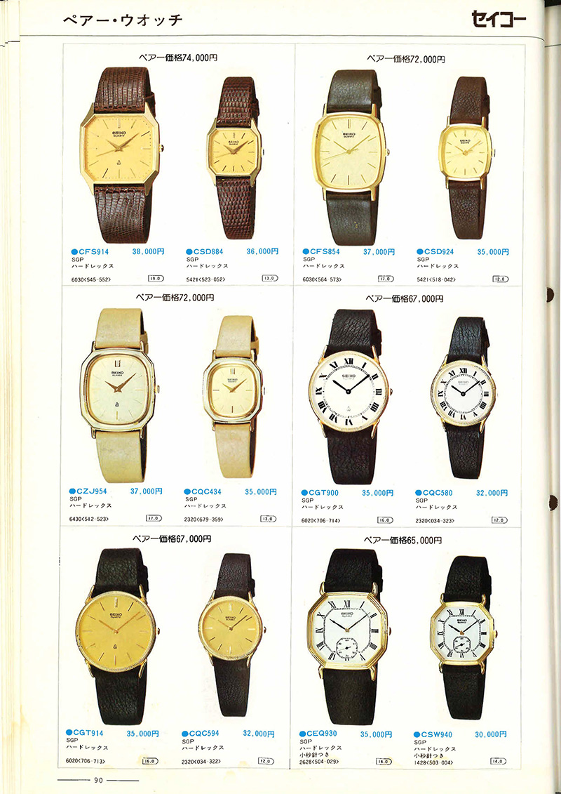 Seiko Catalog