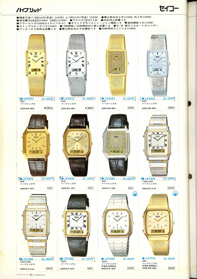 Seiko Catalog
