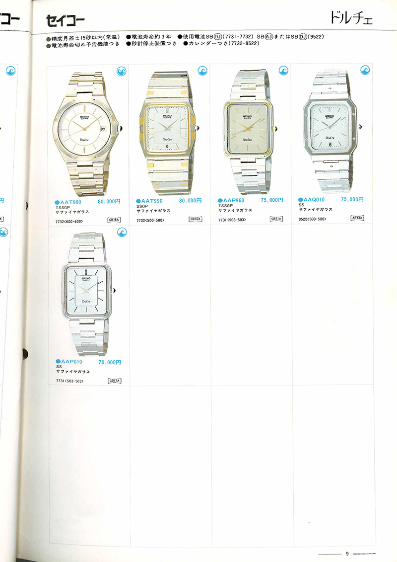 Seiko Catalog