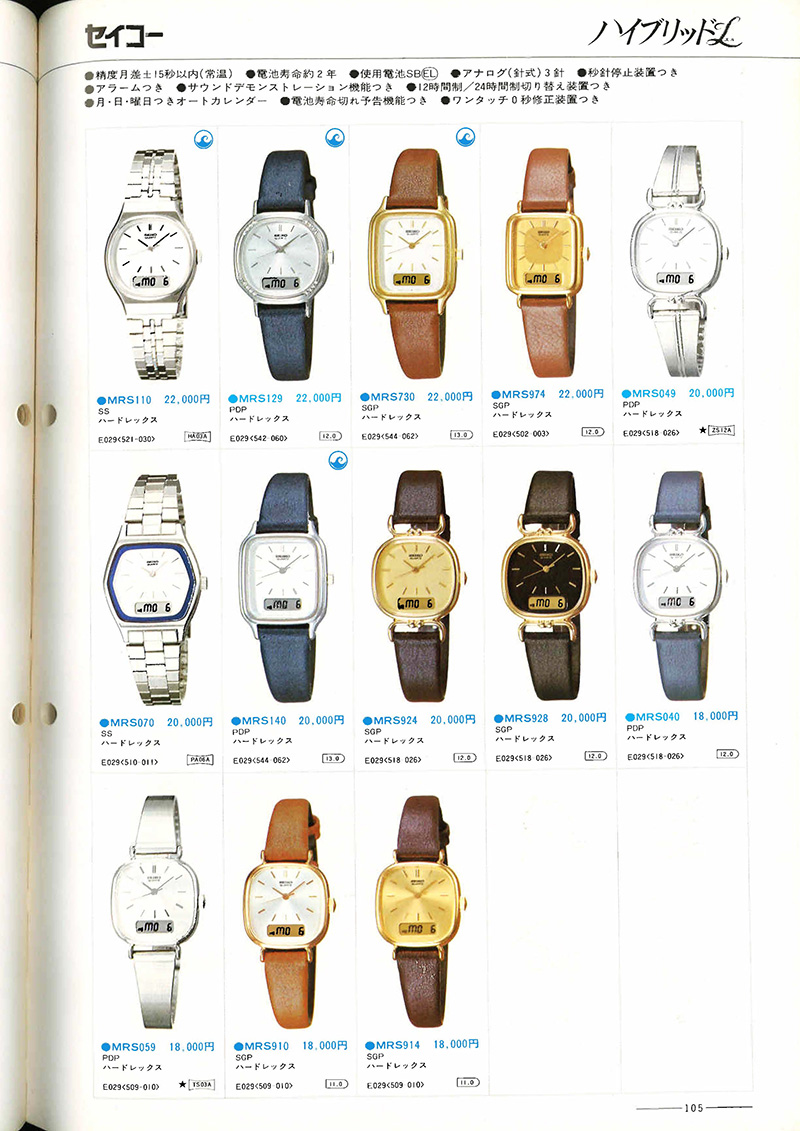 Seiko Catalog