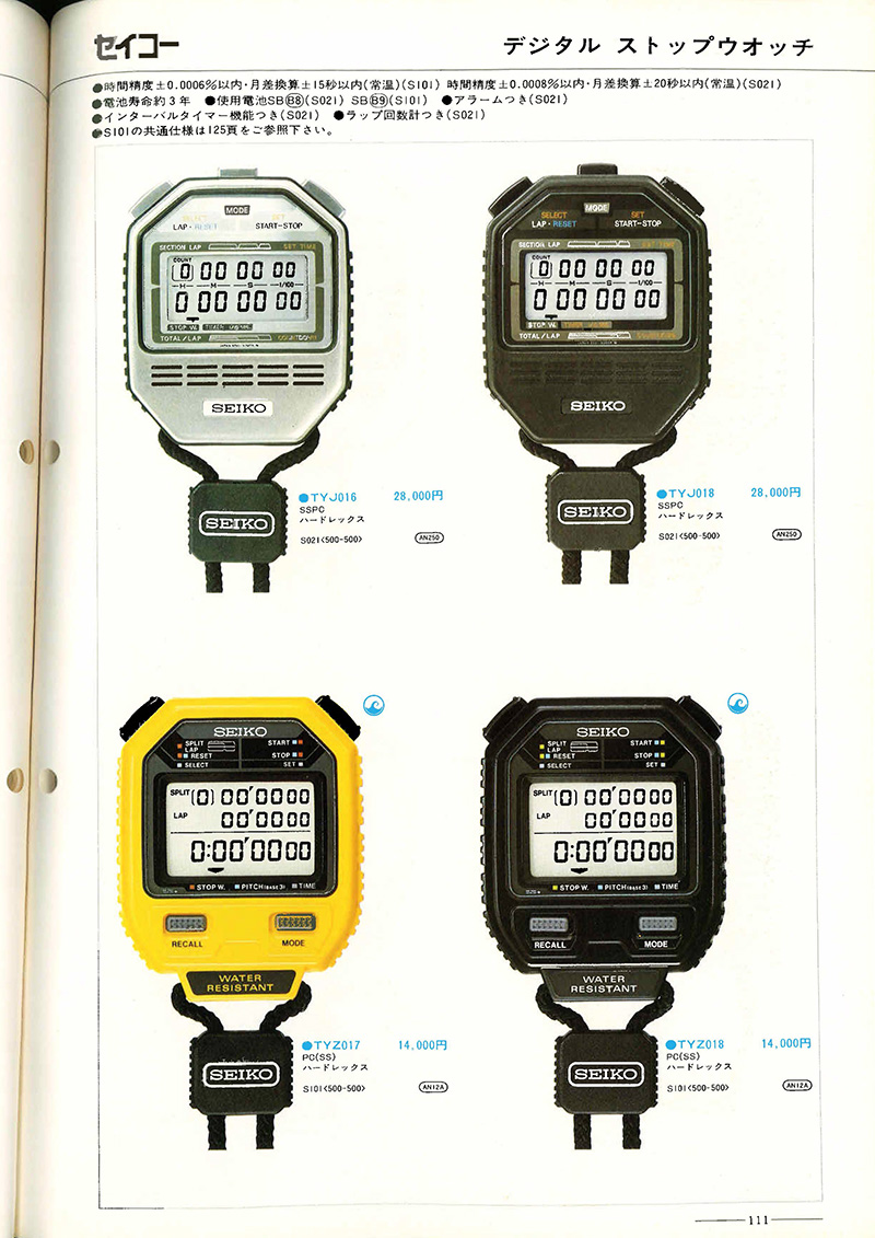 Seiko Catalog