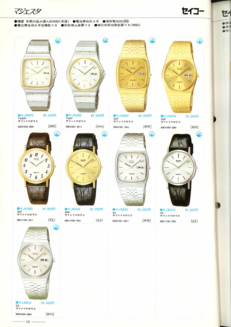 Seiko Catalog