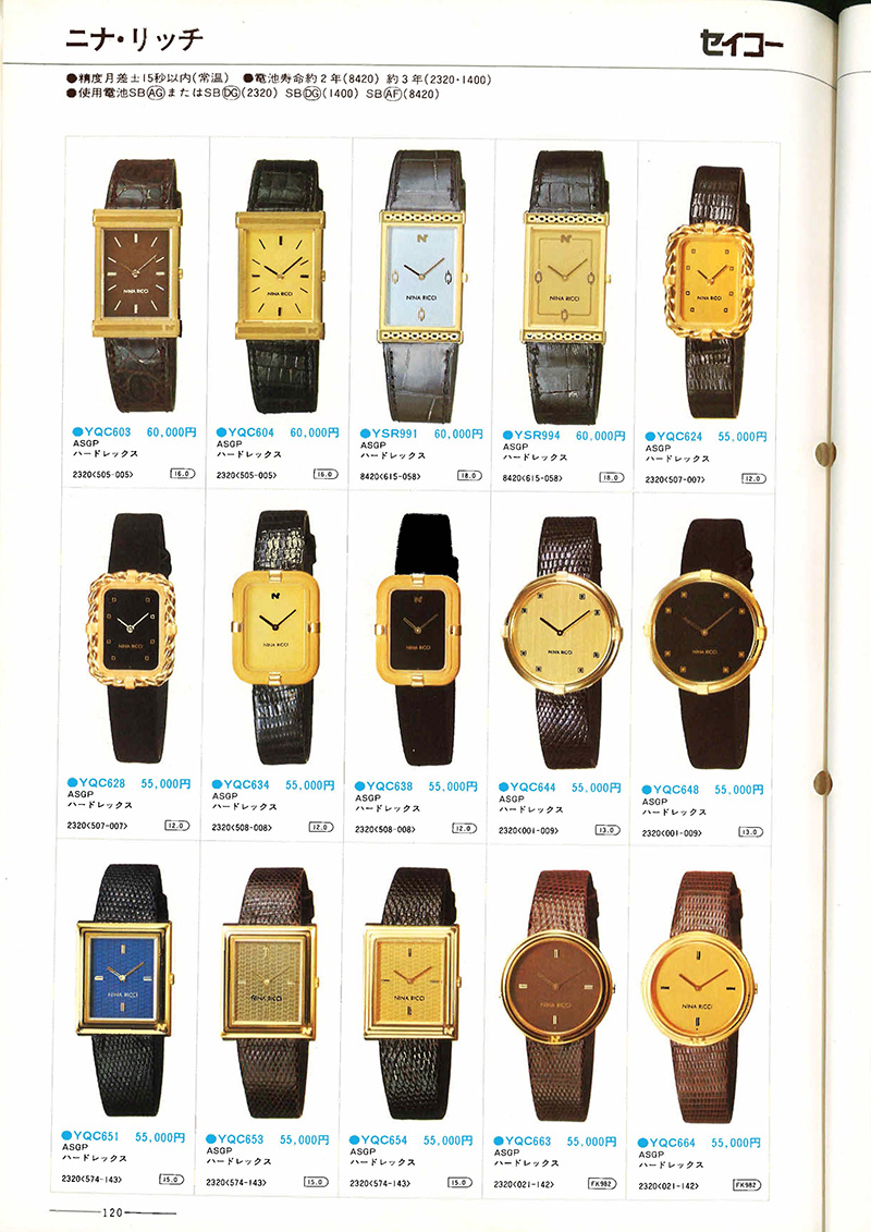Seiko Catalog