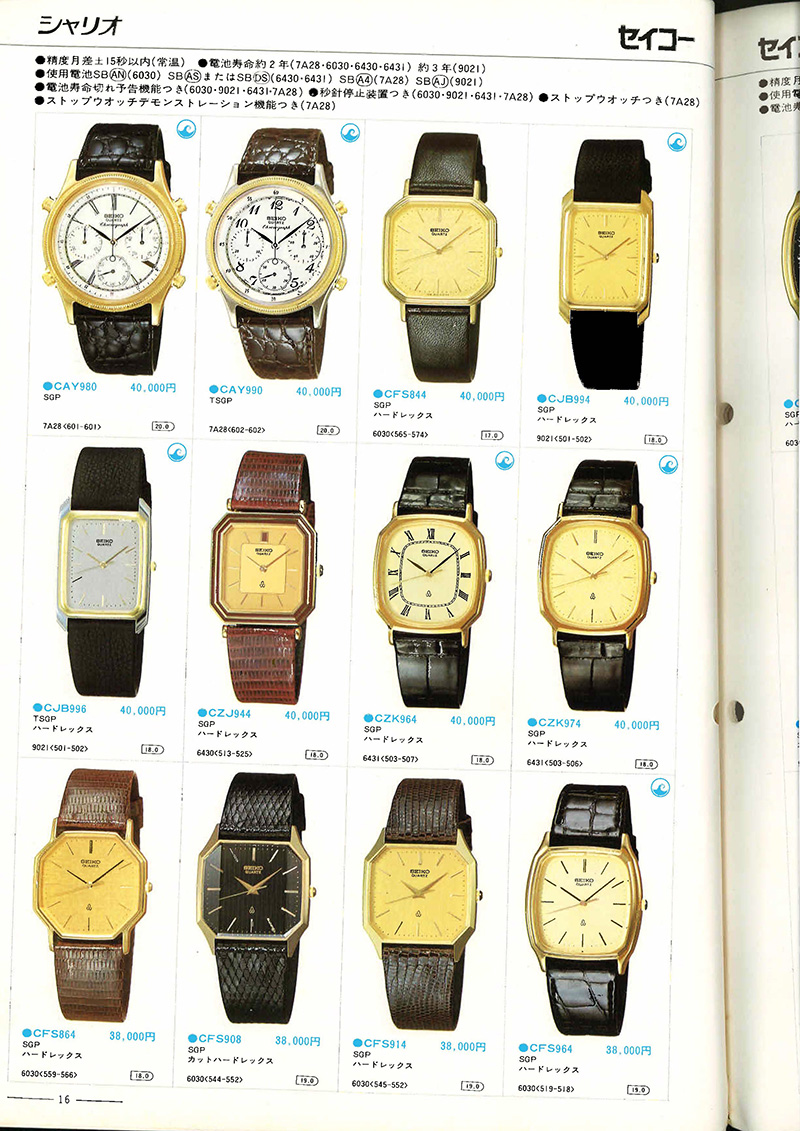 Seiko Catalog