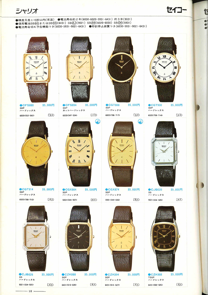 Seiko Catalog