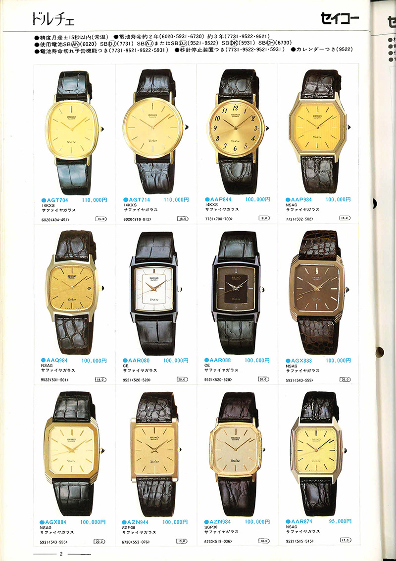 Seiko Catalog