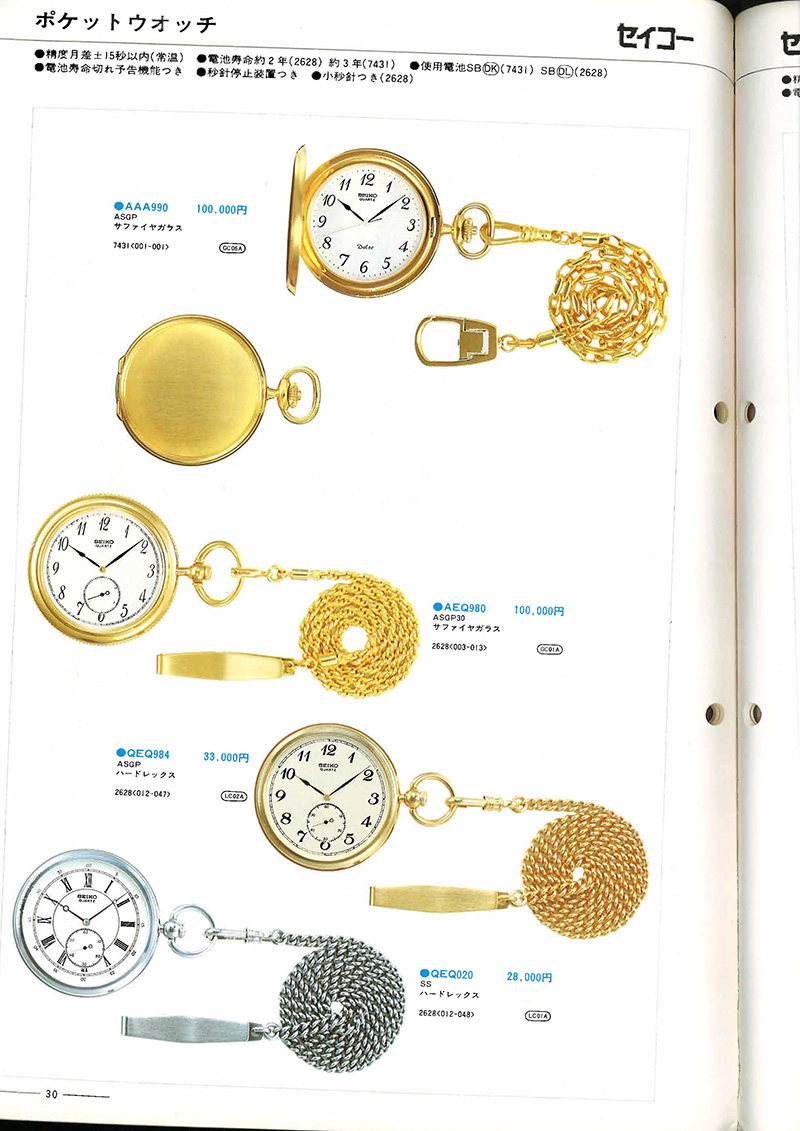Seiko Catalog