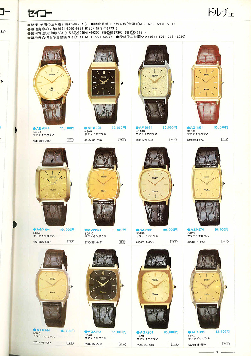 Seiko Catalog