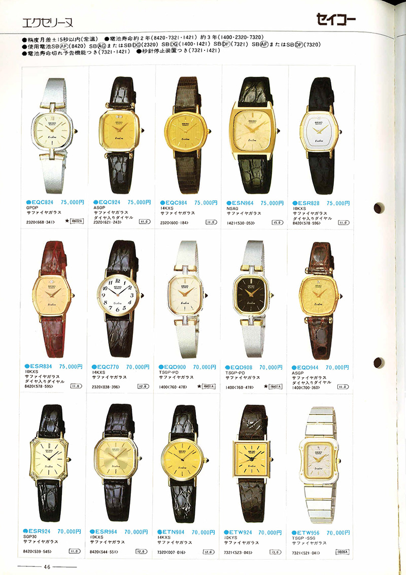 Seiko Catalog