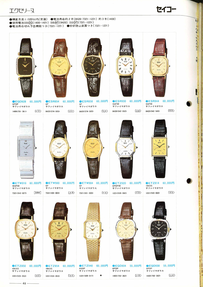 Seiko Catalog