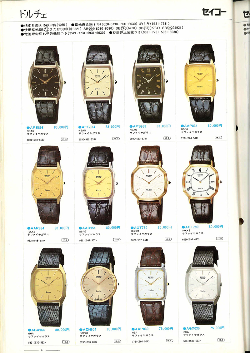 Seiko Catalog