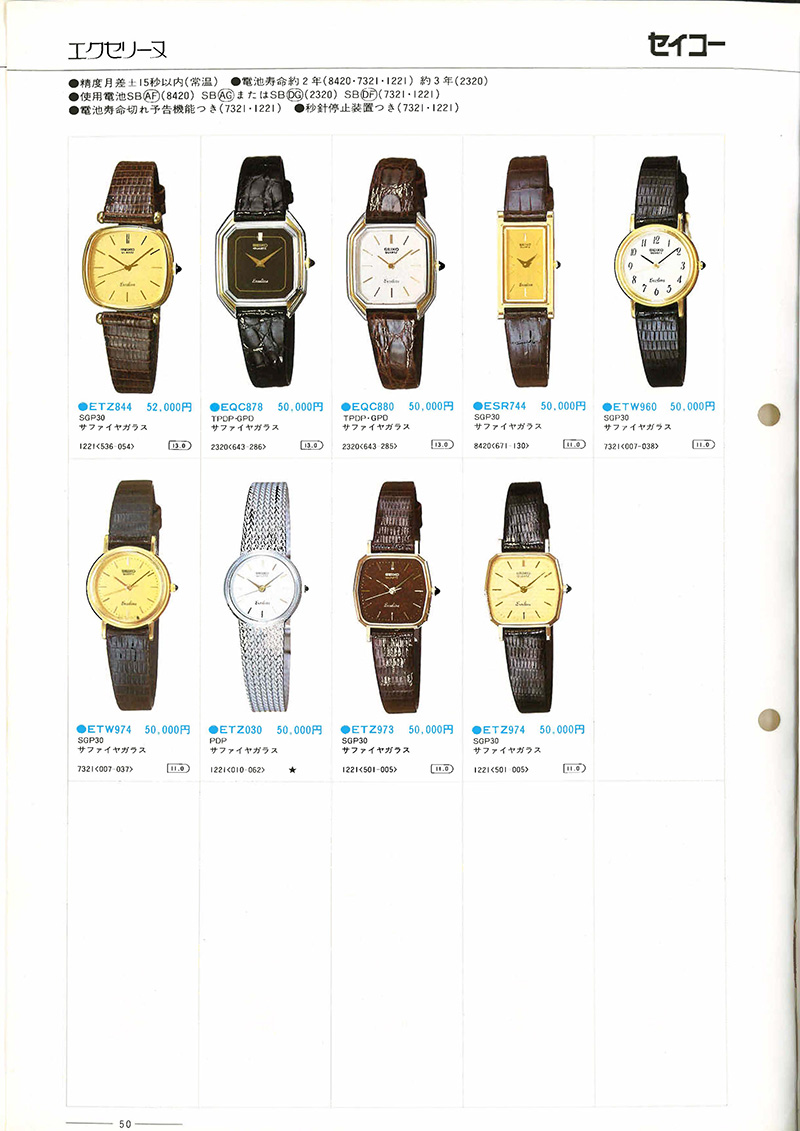 Seiko Catalog