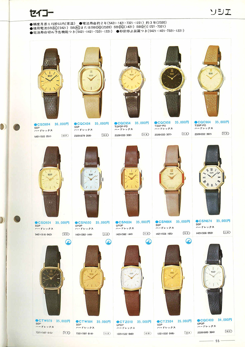Seiko Catalog