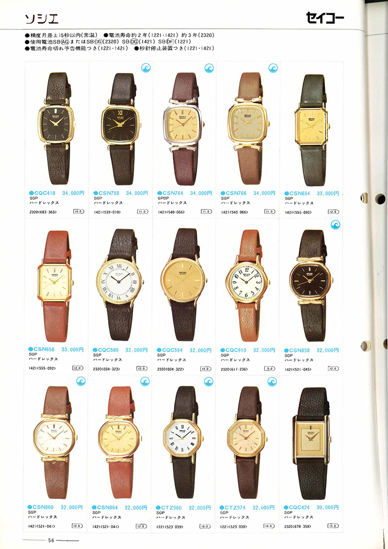 Seiko Catalog